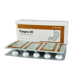 Panpro 40 mg Tablet (Enteric Coated)