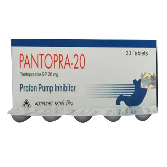 Pantopra 20 mg Tablet (Enteric Coated) Pantopra 20 mg Tablet (Enteric Coated)