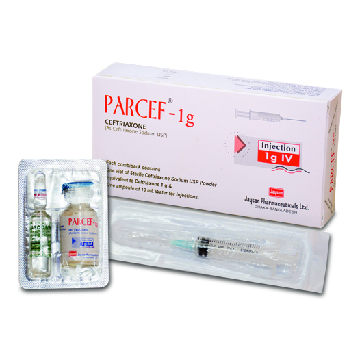 Parcef 1 gm/vial IM Injection Parcef 1 gm/vial IM Injection