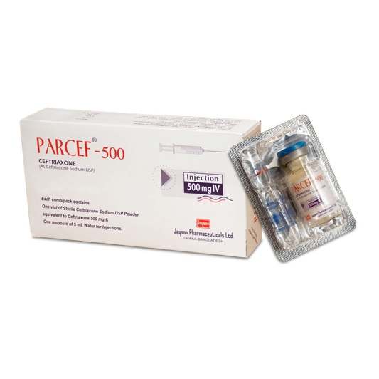 Parcef 500 mg/vial IM Injection Parcef 500 mg/vial IM Injection