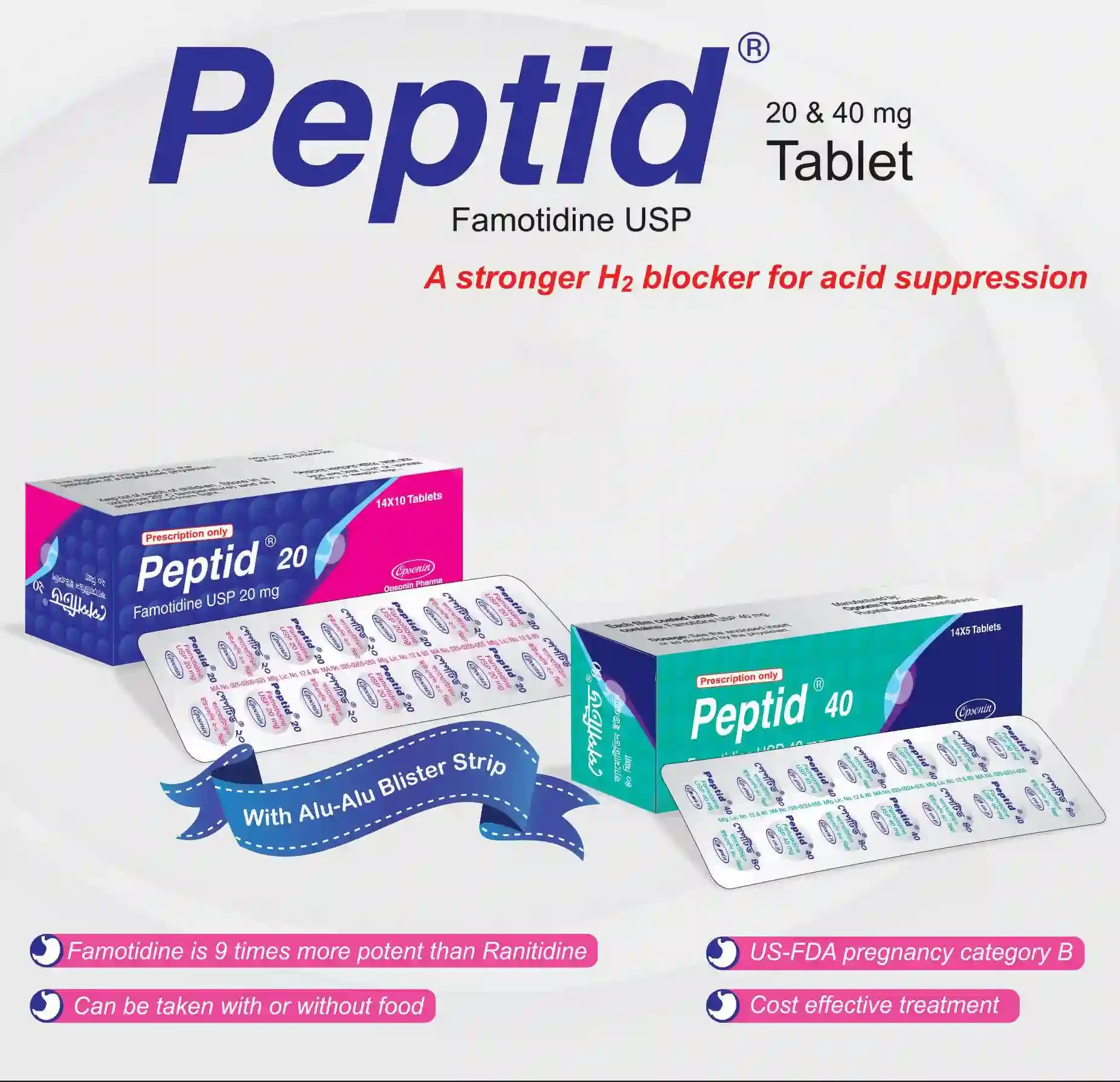 Peptid 40 mg Tablet Peptid 40 mg Tablet