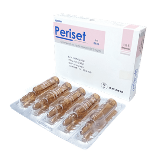 Periset 8 mg/4 ml IM/IV Injection