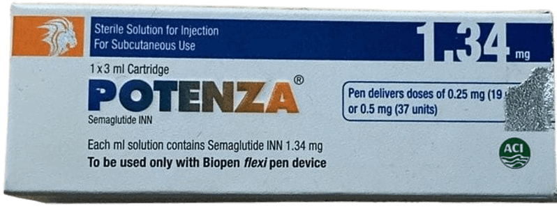 Potenza 1.34 mg/ml SC Injection Potenza 1.34 mg/ml SC Injection