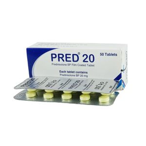 Pred 20 mg Tablet