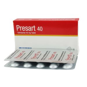 Presart 40 mg Tablet