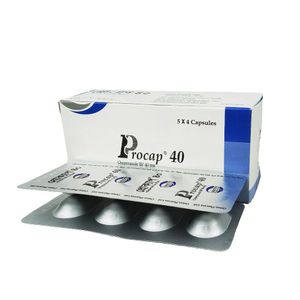 Procap 40 mg Capsule (Delayed Release)