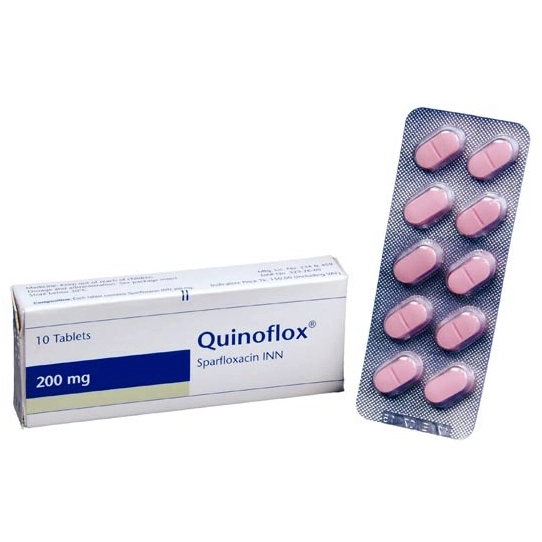 Quinoflox 200 mg Tablet