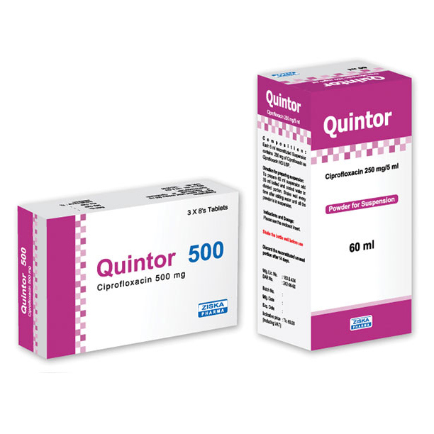 Quintor 250 mg/5 ml Powder for Suspension Quintor 250 mg/5 ml Powder for Suspension