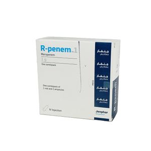 R-Penem 500 mg/vial IV Injection or Infusion R-Penem 500 mg/vial IV Injection or Infusion