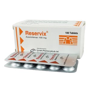 Reservix 100 mg Tablet Reservix 100 mg Tablet