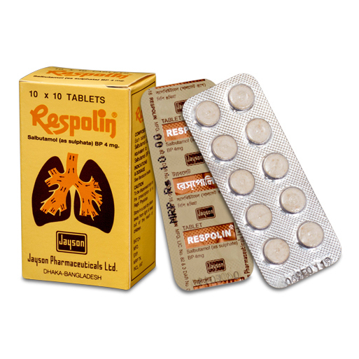 Respolin 4 mg Tablet Respolin 4 mg Tablet