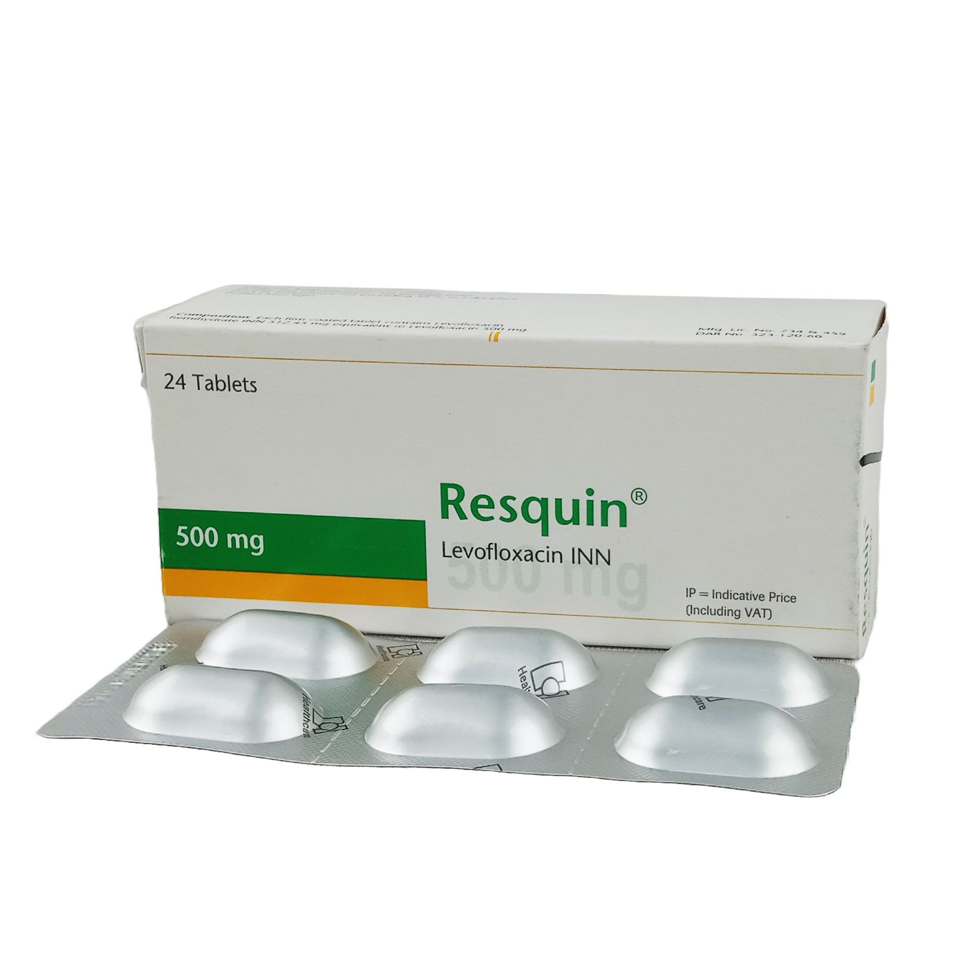 Resquin 500 mg Tablet Resquin 500 mg Tablet