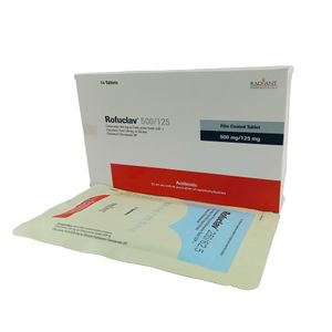 Rofuclav 500 mg+125 mg Tablet Rofuclav 500 mg+125 mg Tablet