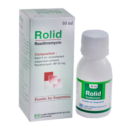 Rolid 50 mg/5 ml Powder for Suspension Rolid 50 mg/5 ml Powder for Suspension