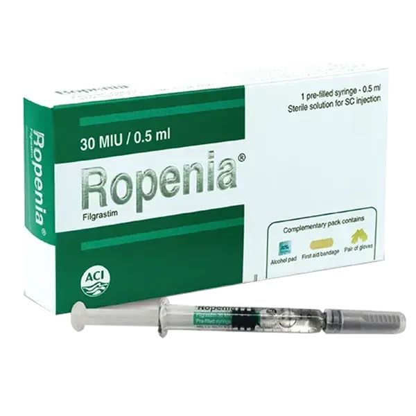 Ropenia 300 mcg/0.5 ml IV/SC Injection Ropenia 300 mcg/0.5 ml IV/SC Injection