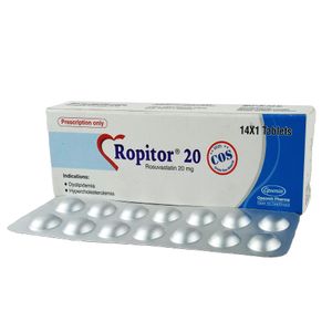 Ropitor 20 mg Tablet Ropitor 20 mg Tablet