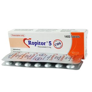Ropitor 5 mg Tablet Ropitor 5 mg Tablet
