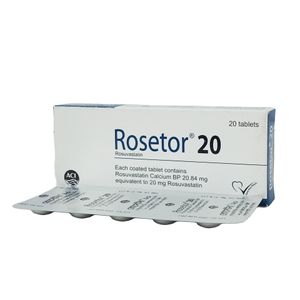 Rosetor 20 mg Tablet Rosetor 20 mg Tablet