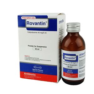 Rovantin 40 mg/5 ml Powder for Suspension Rovantin 40 mg/5 ml Powder for Suspension