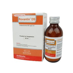 Rovantin DS 80 mg/5 ml Powder for Suspension Rovantin DS 80 mg/5 ml Powder for Suspension