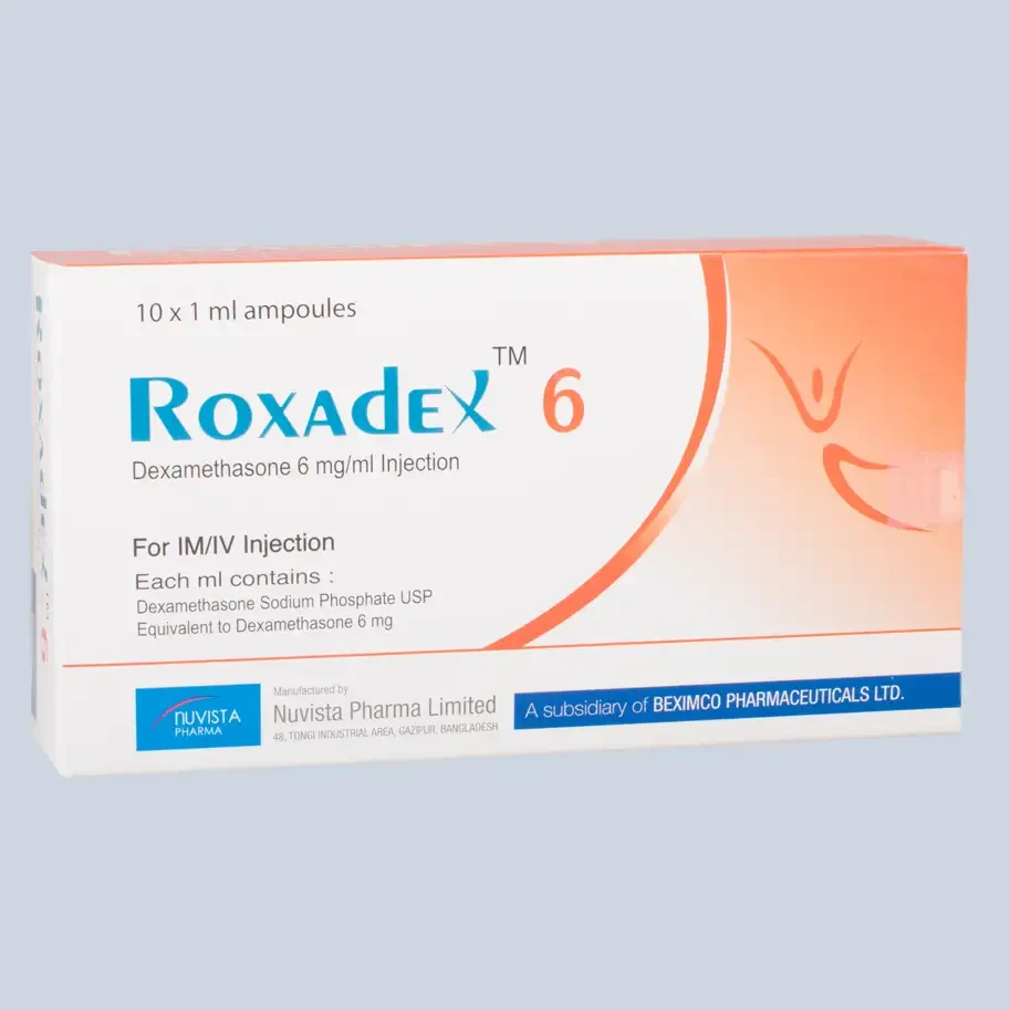 Roxadex 6 mg/ml IM/IV Injection Roxadex 6 mg/ml IM/IV Injection