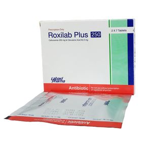 Roxilab Plus 250 mg+62.5 mg Tablet Roxilab Plus 250 mg+62.5 mg Tablet