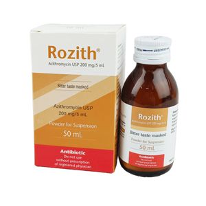 Rozith 200 mg/5 ml Powder for Suspension Rozith 200 mg/5 ml Powder for Suspension