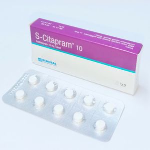 S-Citapram 10 mg Tablet S-Citapram 10 mg Tablet