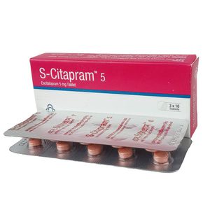 S-Citapram 5 mg Tablet S-Citapram 5 mg Tablet