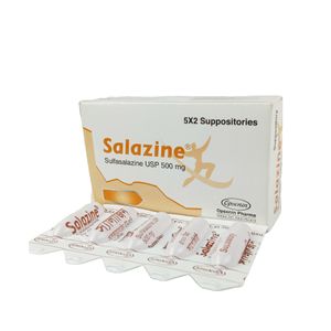 Salazine 500 mg Suppository Salazine 500 mg Suppository