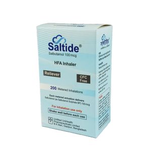 Saltide 100 mcg/puff Inhaler Saltide 100 mcg/puff Inhaler