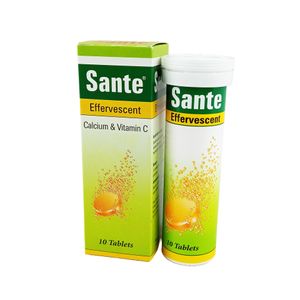 Sante 1000 mg+327 mg+500 mg Effervescent Tablet