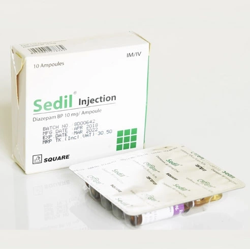 Sedil 10 mg/2 ml IM/IV Injection Sedil 10 mg/2 ml IM/IV Injection