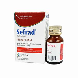 Sefrad 125 mg/1.25 ml Pediatric Drop