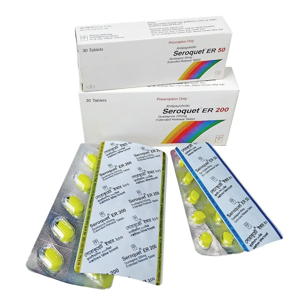 Seroquet ER 50 mg Tablet (Extended Release)