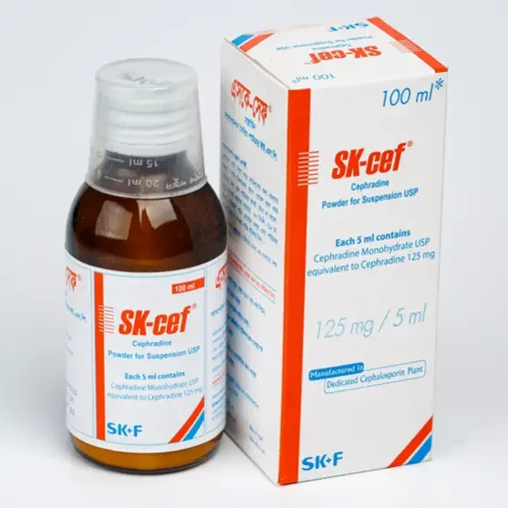 SK-cef 125 mg/5 ml Powder for Suspension
