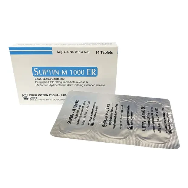 Sliptin-M ER 50 mg+500 mg Tablet (Extended Release)