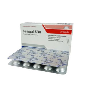 Telmacal 10 mg+80 mg Tablet