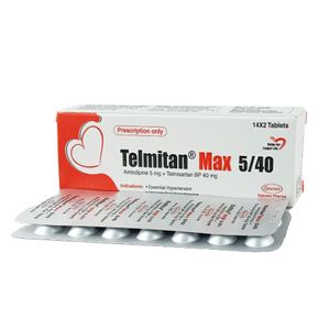 Telmitan Max 10 mg+40 mg Tablet