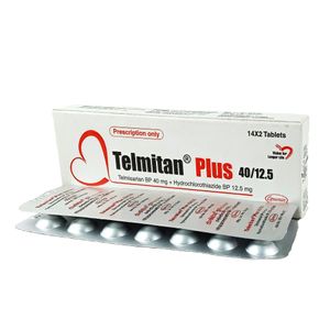 Telmitan Plus 80 mg+25 mg Tablet Telmitan Plus 80 mg+25 mg Tablet