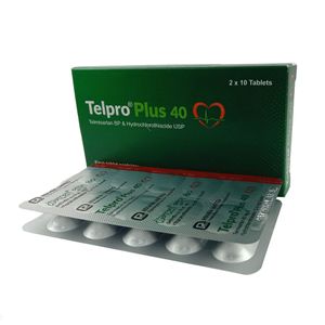 Telpro Plus 40 mg+12.5 mg Tablet Telpro Plus 40 mg+12.5 mg Tablet