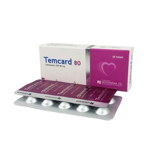 Temcard 80 mg Tablet Temcard 80 mg Tablet