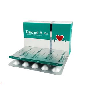 Temcard-A 5 mg+40 mg Tablet