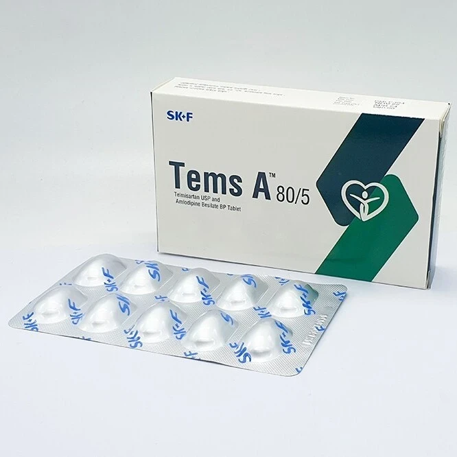 Tems A 5 mg+40 mg Tablet