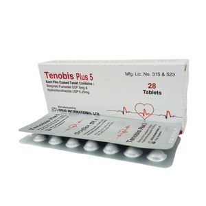 Tenobis Plus 5 mg+6.25 mg Tablet