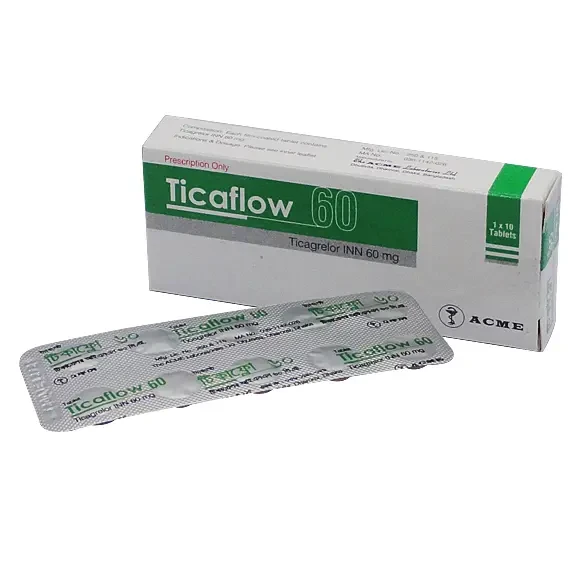 Ticaflow 60 mg Tablet Ticaflow 60 mg Tablet