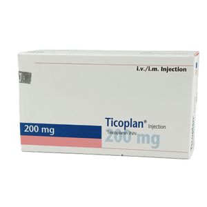 Ticoplan 200 mg/vial IM/IV Injection