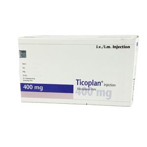 Ticoplan 400 mg/vial IM/IV Injection