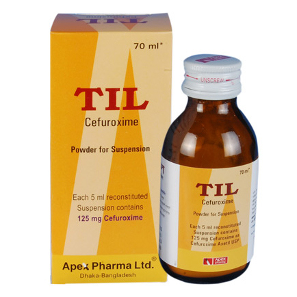 TIL 125 mg/5 ml Powder for Suspension