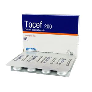 Tocef 200 mg Capsule
